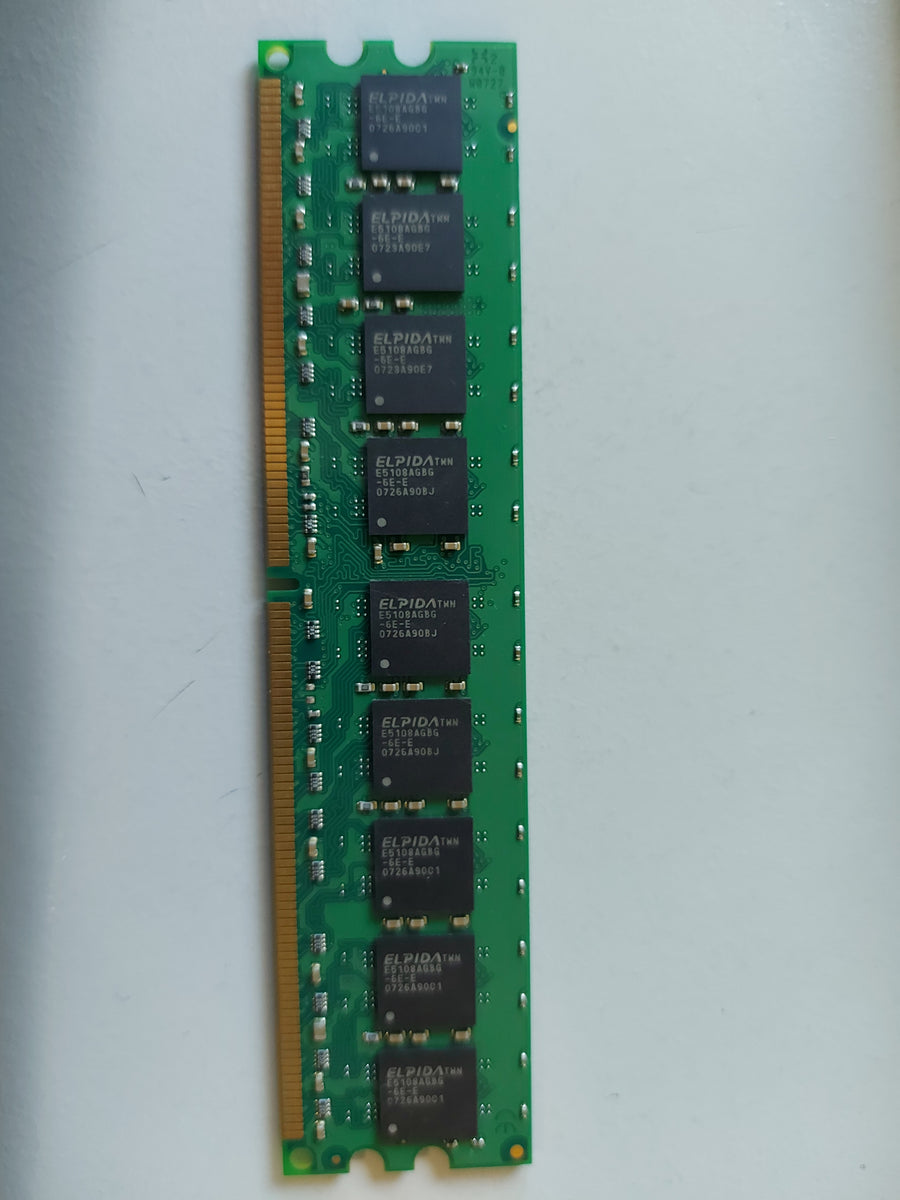 Kingston 1GB PC2-5300 DDR2-667 ECC Unbuffered UDIMM Mem KD6502-ELG 9995321-004