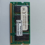 Hynix 512MB PC2700 DDR non-ECC Unbuffered CL2.5 200P SoDimm HYMD564M646BP6-J AA