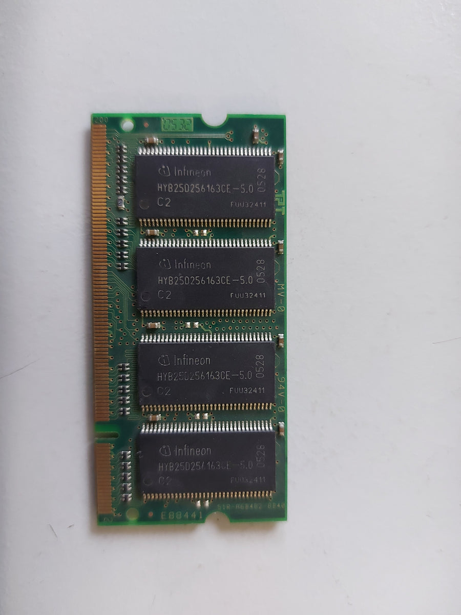 Unifosa 256 MB DDR RAM 200-pin SO-DIMM PC-2700S W30256AAIFI652LWC3  60-N00SD5100