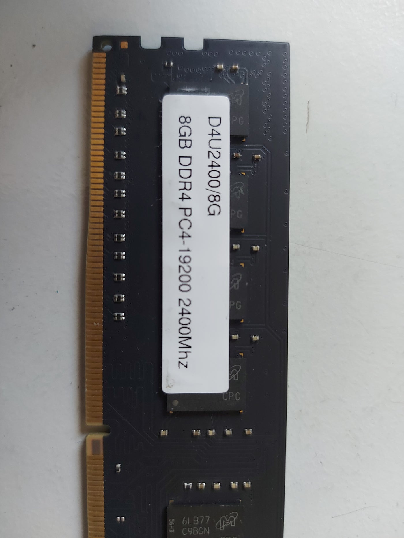 Generic 8GB DDR4 PC4-19200 2400MHz DIMM Memory Module D4U2400/8G