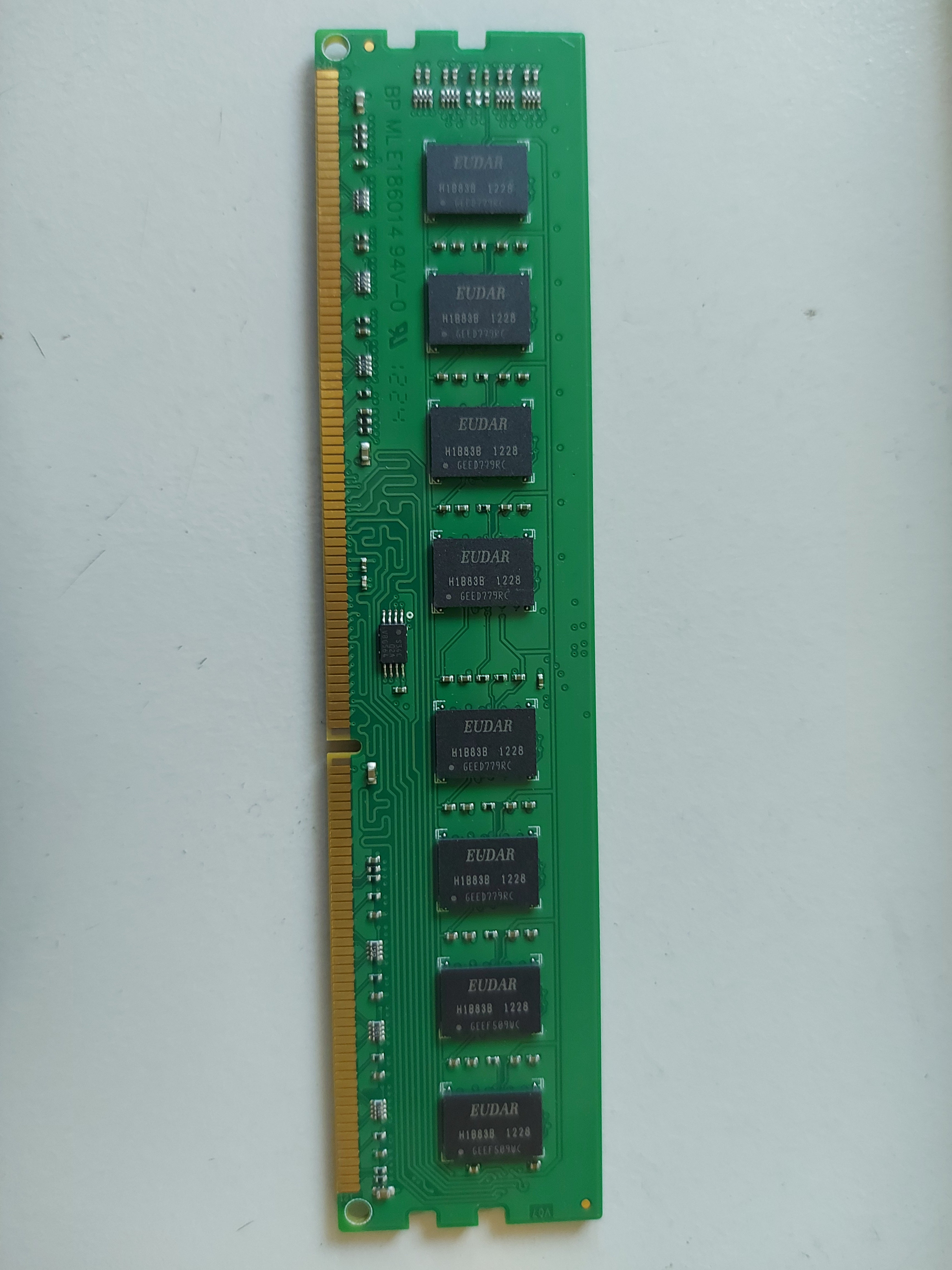 Eudar 2GB DDR3 CL9 1333mhz SDRAM DIMM Memory Module EU1333D3U9-2G-1236