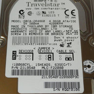 PR22150_21L9540_IBM 4.8GB IDE 4200rpm 2.5in HDD - Image3
