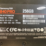 Samsung 840 PRO 256GB SSD MZ7PD256HCGM