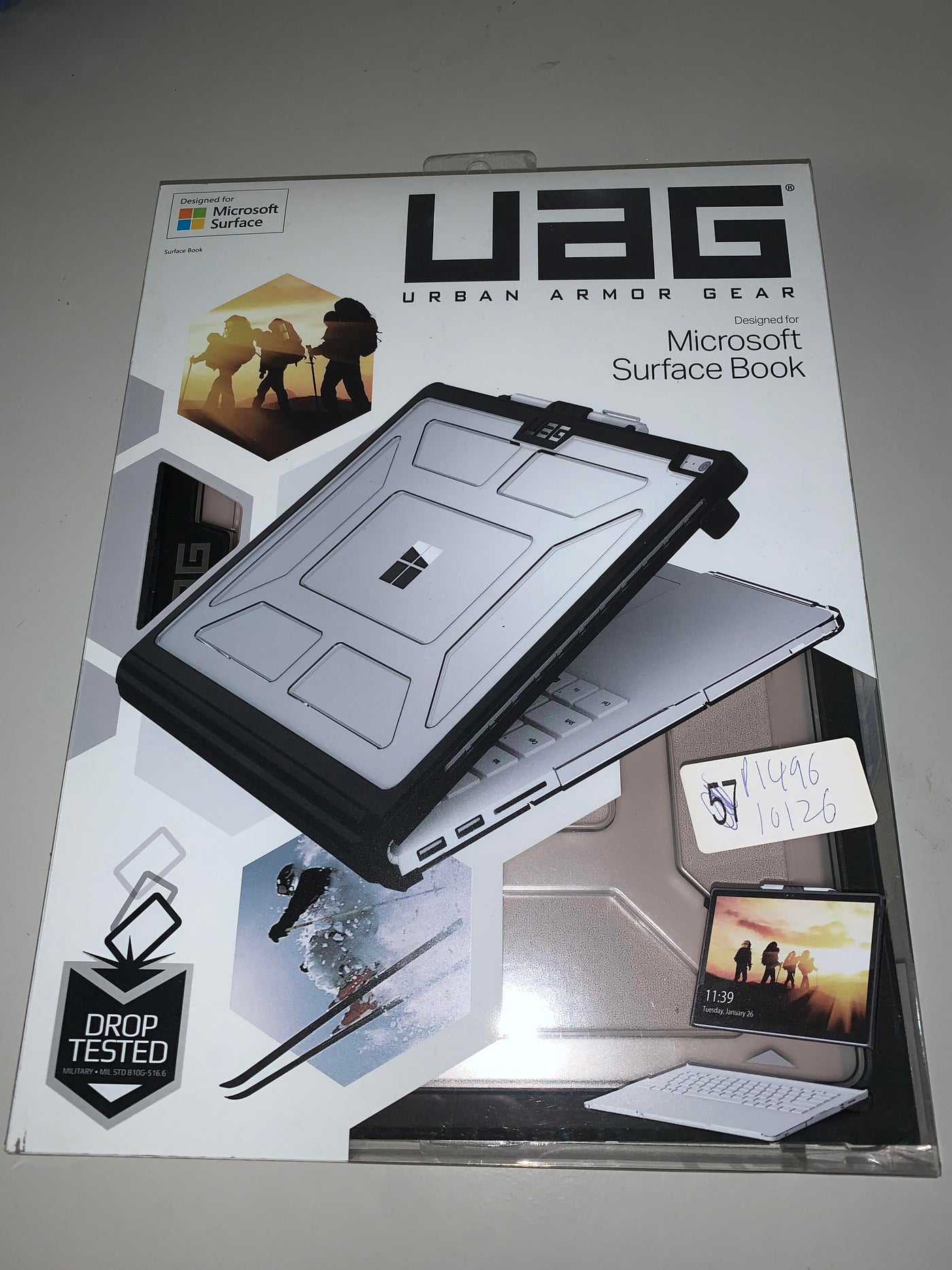 UAG Plasma Series Microsoft Surface Book 3, 2, 1, & Performance Base Case (new S) For a 13.5" display.
