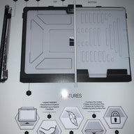 UAG Plasma Series Microsoft Surface Book 3, 2, 1, & Performance Base Case (new S) For a 13.5" display.