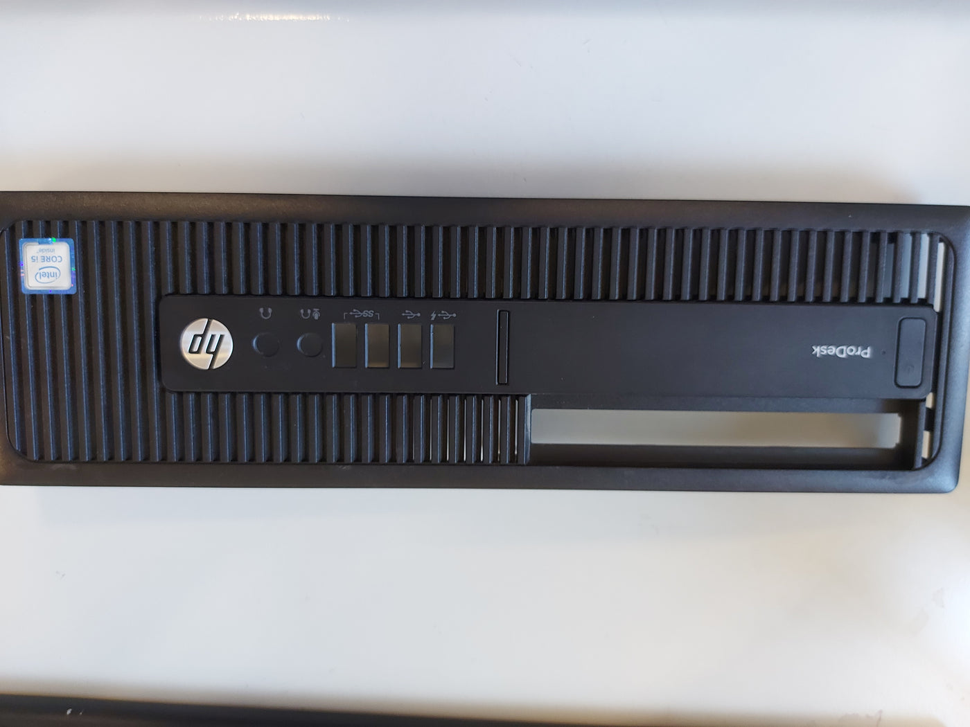 HP ProDesk SFF Desktop faceplate bezel C-3598 WH 15051-T6 (P1-799758) - PC User