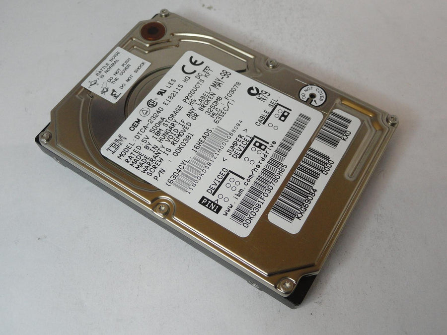 00K0381 - IBM 3.2GB IDE 4000rpm 2.5in HDD - USED