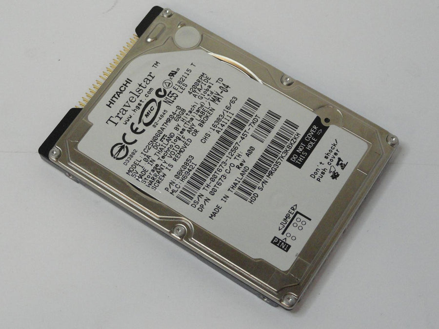 08K0853 - Hitachi Dell 60GB IDE 4200rpm 2.5in Travelstar HDD - Refurbished