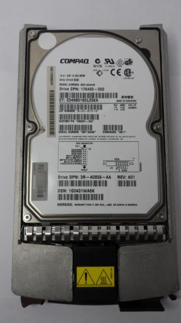 PR17898_9N9001-043_Seagate Compaq 18.4Gb SCSI 80 Pin 10Krpm 3.5in HDD - Image3