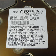 MC6209_25L1950_IBM 18GB SCSI 68 Pin 7200rpm 3.5in HDD - Image3