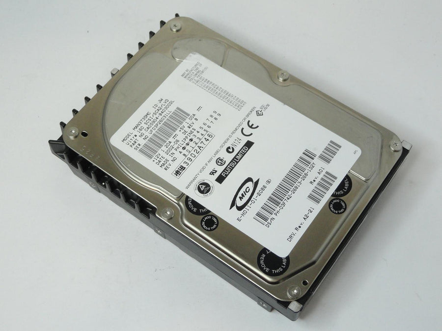 CA05904-B40300DL - Fujitsu Dell 73GB SCSI 80 Pin 10Krpm 3.5in HDD - USED