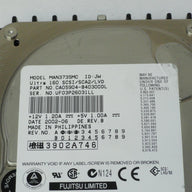 PR20891_CA05904-B40300DL_Fujitsu Dell 73GB SCSI 80 Pin 10Krpm 3.5in HDD - Image3