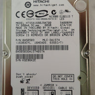 0A50503 - Hitachi 80GB IDE 5400rpm 2.5in Travelstar HDD - USED