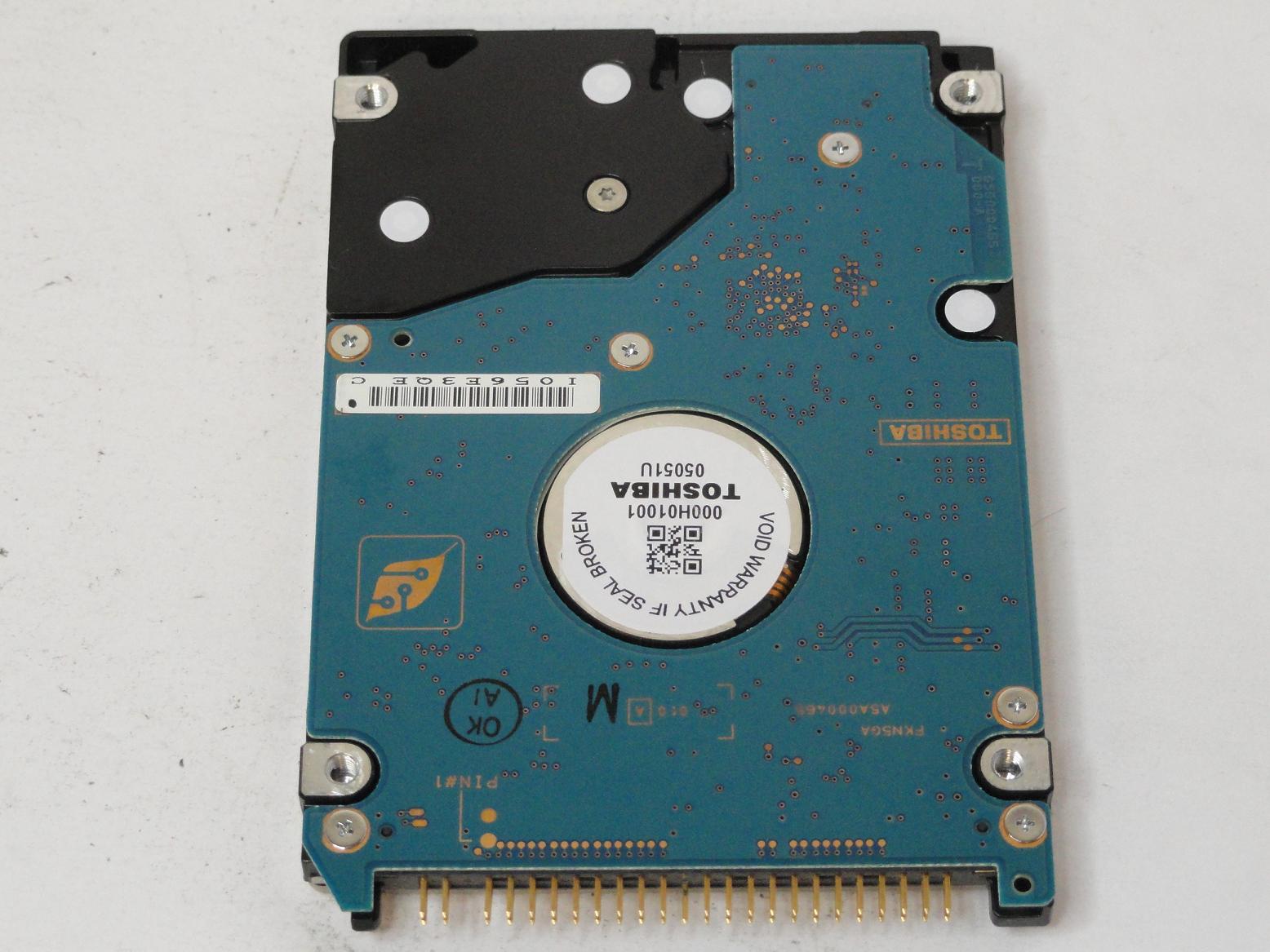 MC6420_HDD2191_Toshiba 80GB IDE 5400rpm 2.5in HDD - Image2