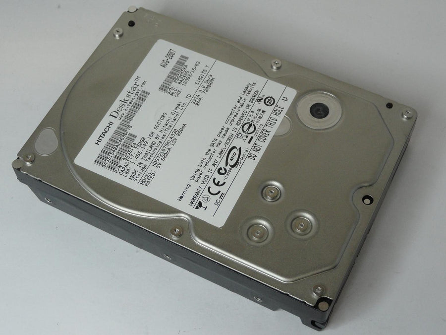 0A35154 - Hitachi 750GB SATA 7200rpm 3.5in Deskstar HDD - Refurbished