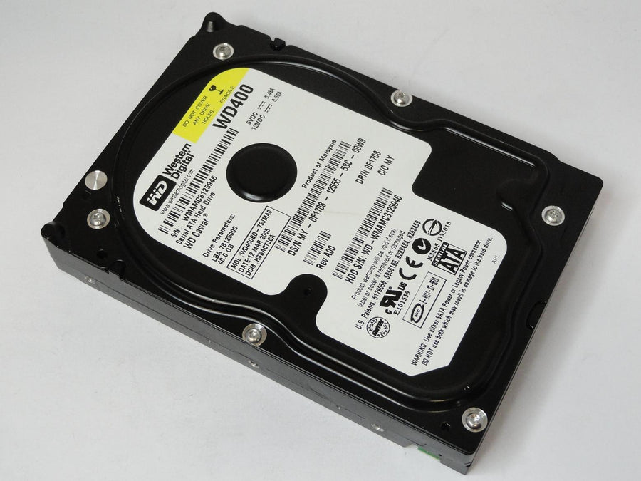PR00346_WD400BD-75JMA0_Dell/Western Digital 40GB 7200Rrpm SATA HDD - Image3