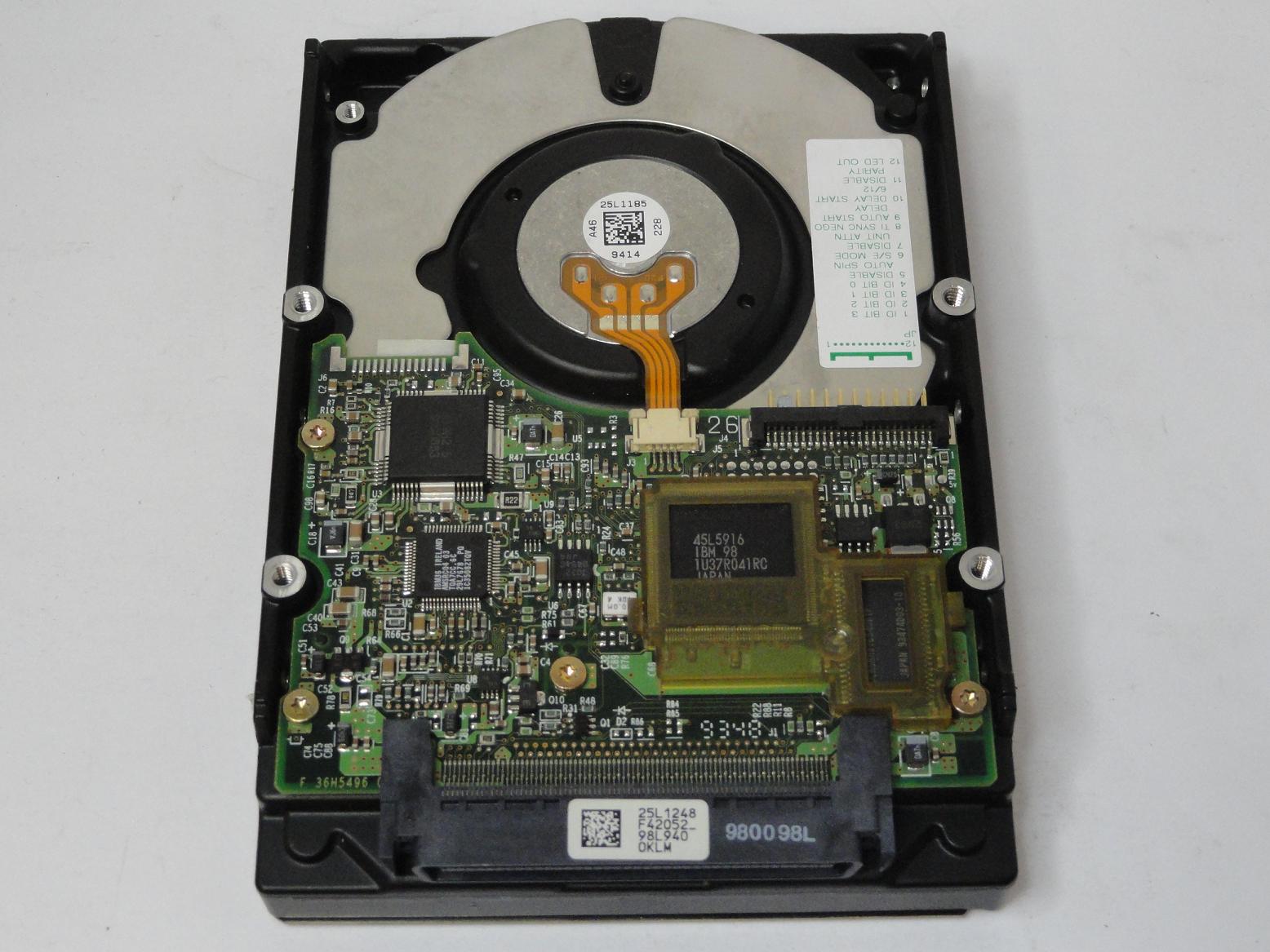 MC0740_25L1930_IBM 9GB SCSI 80 Pin 7200rpm 3.5in HDD - Image2