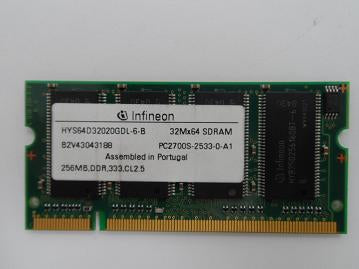 PR00558_HYS64D32020GDL_6_Infineon 256MB PC2100 Ram - Image2