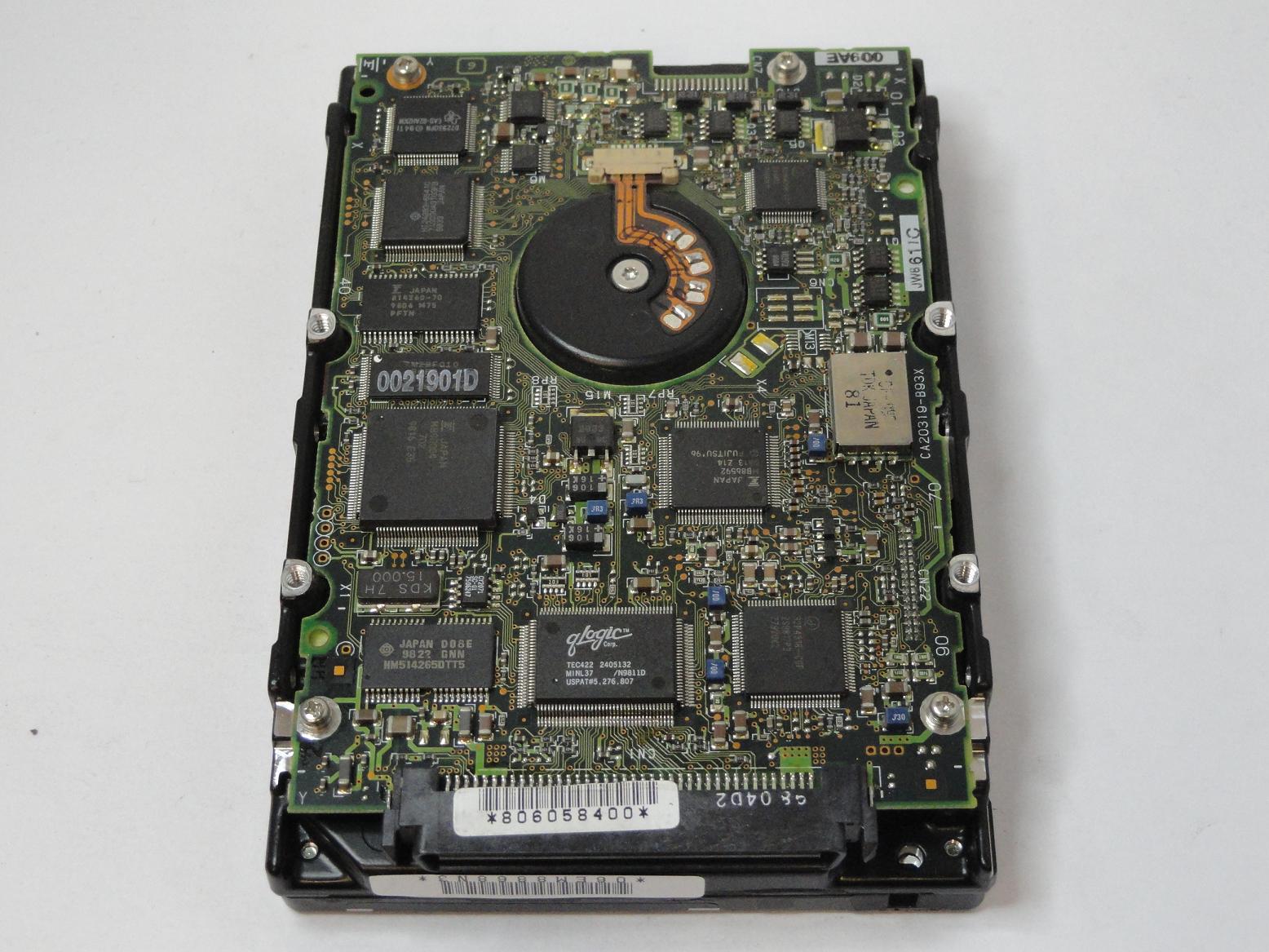 PR12869_CA01606-B35100SD_Fujitsu Sun 4.3GB SCSI 80 pin 7200rpm 3.5in HDD - Image3