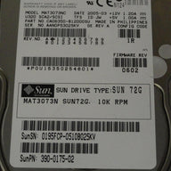 PR02167_CA06350-B12000SU_Fujitsu Sun 72GB SCSI 80 Pin 10krpm 3.5in HDD - Image3