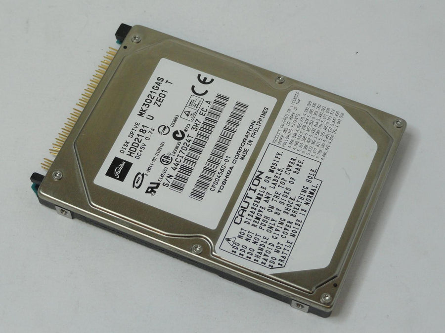 HDD2181 - Toshiba 30GB IDE 4200rpm 2.5in HDD - Refurbished