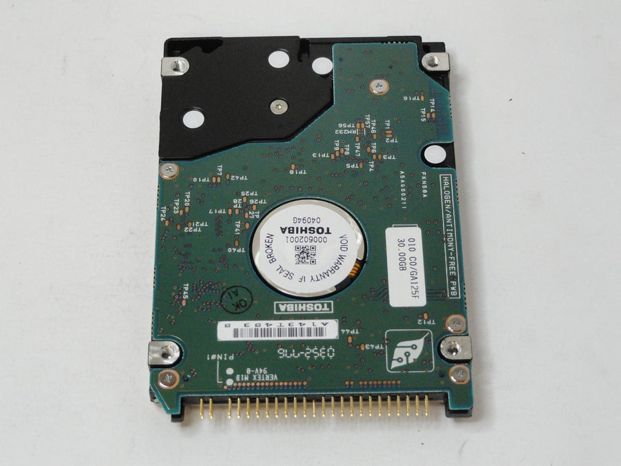 PR02841_HDD2181_Toshiba 30GB IDE 4200rpm 2.5in HDD - Image2