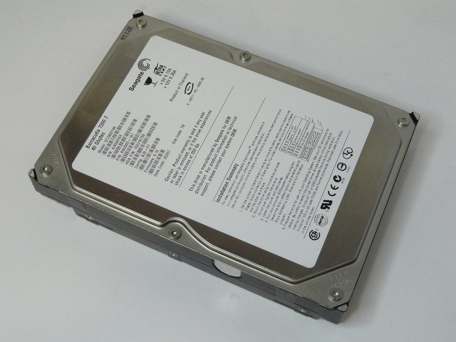 9W2005-107 - Seagate 40GB IDE 7200rpm 3.5in Barracuda 7200.7 HDD - Refurbished