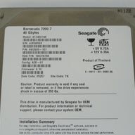 PR25157_9W2005-107_Seagate 40GB IDE 7200rpm 3.5in HDD - Image3