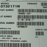PR20696_9C6002-031_Seagate Compaq 2.1GB SCSI 50 Pin 7200rpm 3.5in HDD - Image3