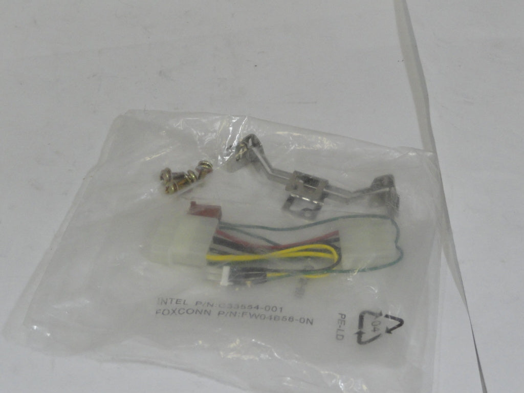 C34525-001 - Intel Fan Power Cable And Heatsink Clamps + H/S Comp - NEW