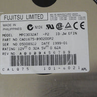 PR12040_CA01675-B90200P2_Fujitsu 3.2GB 3.5" IDE HDD - Image2