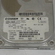 CFP1080S - Conner 1.05 Gb SCSI 50 Pin 3.5in HDD - Refurbished