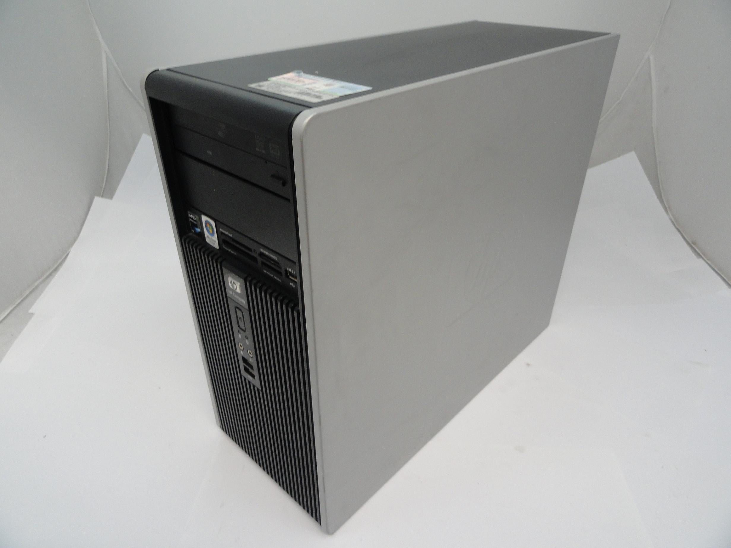 KK377ET#ABU - HP DC5800 Microtower Computer. 3GHz Core2 Duo CPU 2Gb Installed RAM. No HDD. DVD ReWriter - USED
