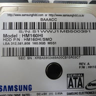 PR18806_HM160HI/SMO_Samsung 160GB SATA 5400rpm 2.5in HDD - Image3