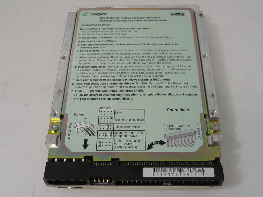 PR19239_9N5003-401_Seagate 13Gb IDE 5400rpm 3.5in HDD - Image2