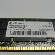 PR16059_PC2700R-25331-F0_Infineon 2GB 184p PC2700 DDR333 ECC RDIMM RAM - Image2