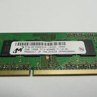 PC3-8500S-7-10-B1 - Micron 2Gb 204 Pin PC3-8500 CL7 DDR3-1066 8c 256x8 1Rx8 1.5V SODIMM Memory Module - Refurbished