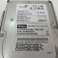 9X2004-150 - Seagate Sun 146GB Fibre Channel 10Krpm 3.5in Cheetah 10K.7 HDD in Caddy - Refurbished