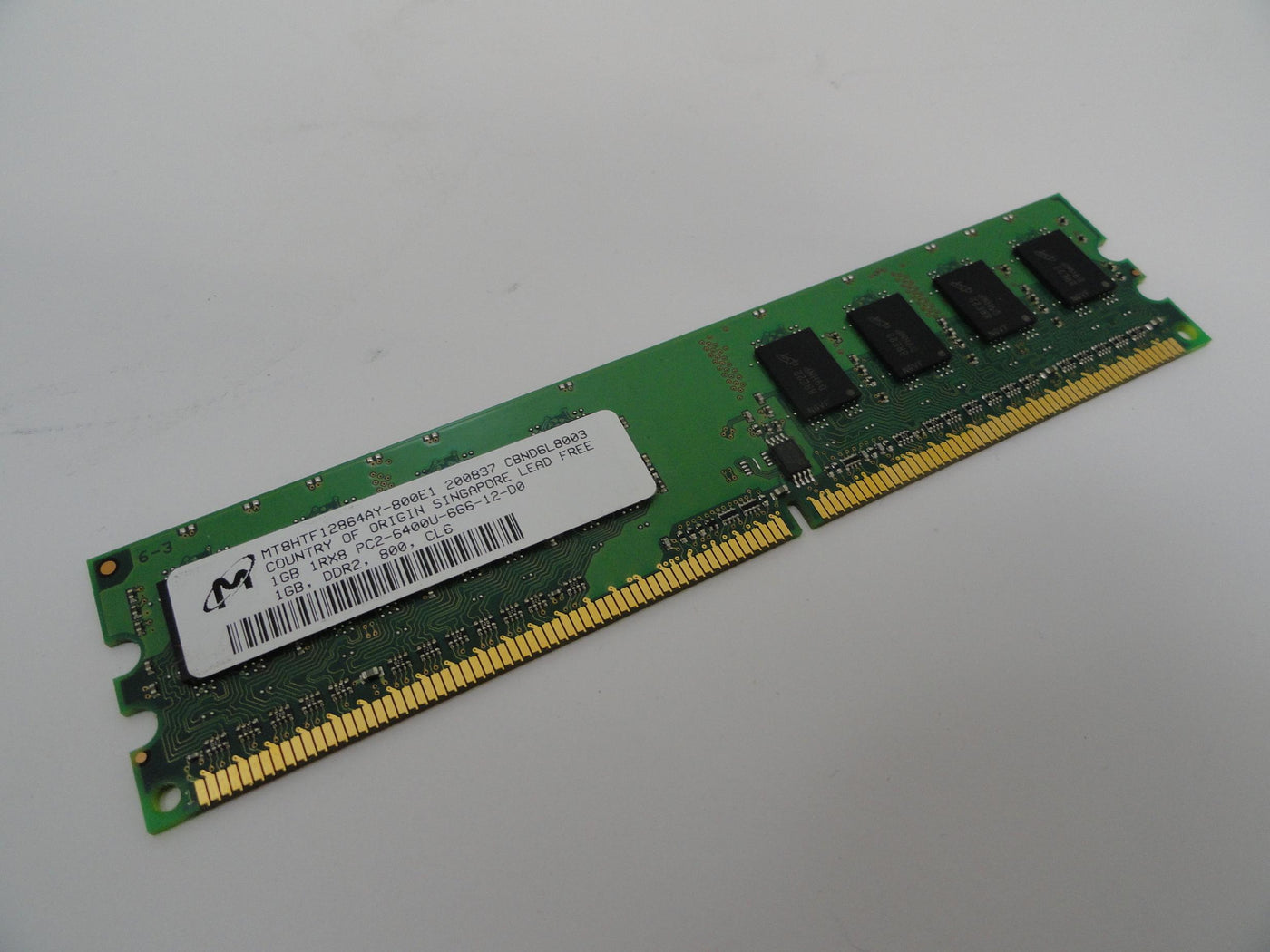 PR16331_MT8HTF12864AY-800E1_HP 1Gb PC2-6400 DDR2-800MHz DIMM RAM Module - Image3
