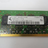 HYS64T128020EU-2.5-B2 - HP Qimonda 1Gb PC2-6400 DDR2-800MHz Non-ECC CL6 240-Pin DIMM RAM Module - Refurbished