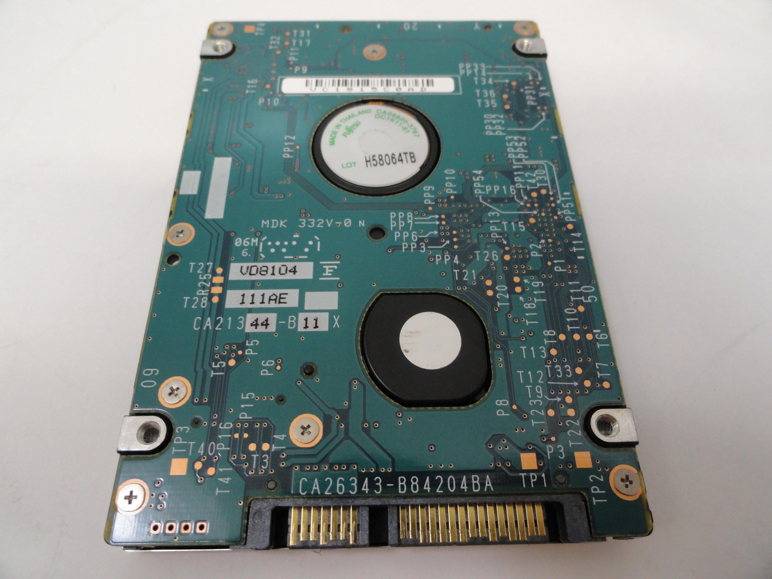PR18887_CA06820-B64000C5_Fujitsu 40Gb SATA 5400rpm Laptop HDD - Image2