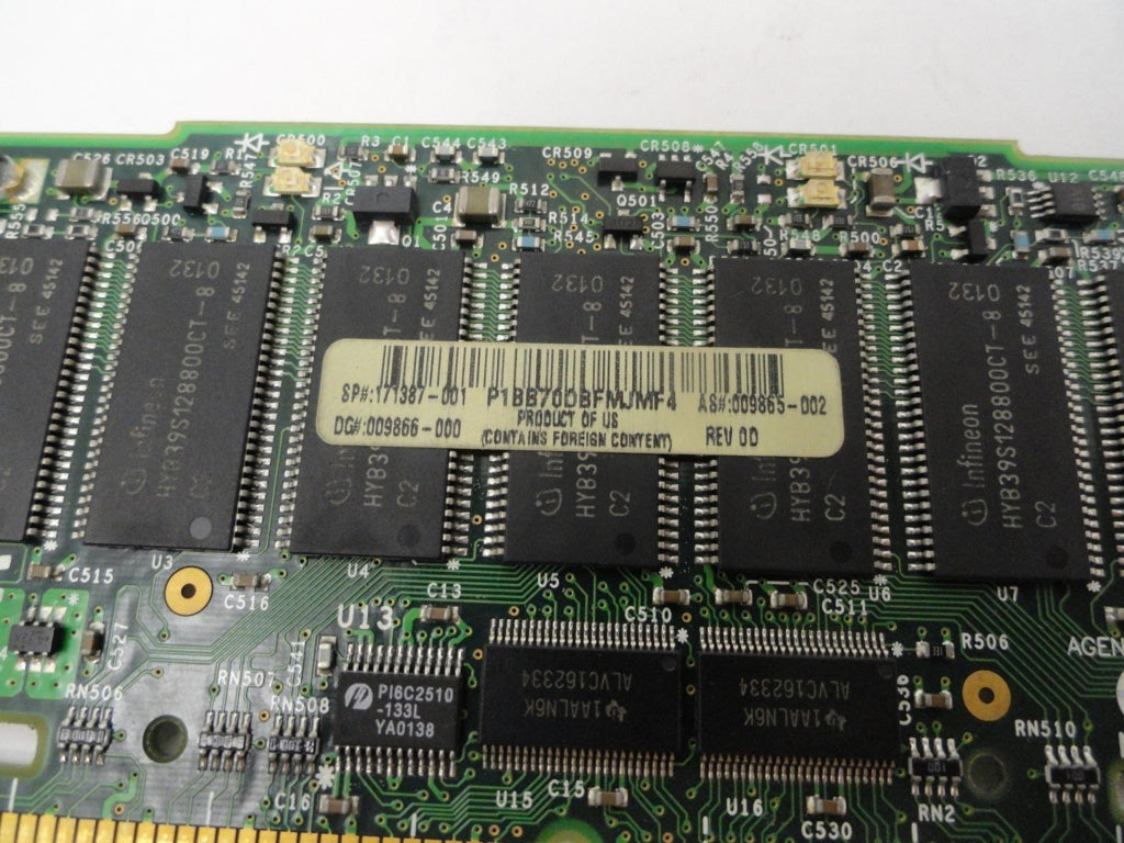 171387-001 - HP 128Mb Battery Backed Cache Module from DL580R01 - Refurbished