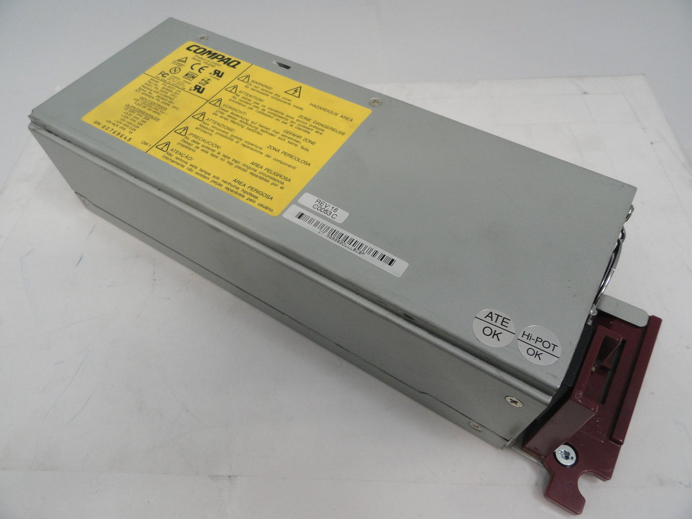 PR16676_283606-001_HP PS4090 225W HotSwap Redundant Power Supply - Image3