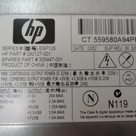 ESP128 - HP 325W Hot Swap Redundant Power Supply - Refurbished