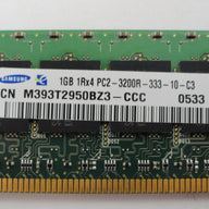 PC2-3200R-333-10-C3 - Samsung HP 1Gb PC2-3200 400MHz CL3 ECC REG RAM - Refurbished