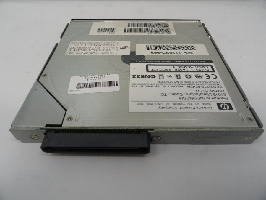 PR17454_1977047N-C7_Teac HP Black 5.25in Slimline CD-ROM Drive - Image2