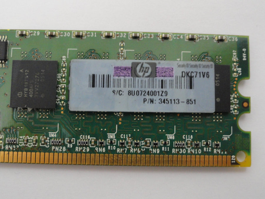 PR10881_PC2-3200R-333-11-C0_SMT HP 1Gb PC2-3200R DDR2-400 CL3 ECC Reg RAM - Image2