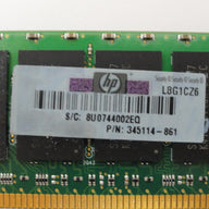 PR17673_PC2-3200R-333-12-C3_Samsung HP 2Gb DDR2-400 PC2-3200R CL3 ECC Reg RAM - Image2