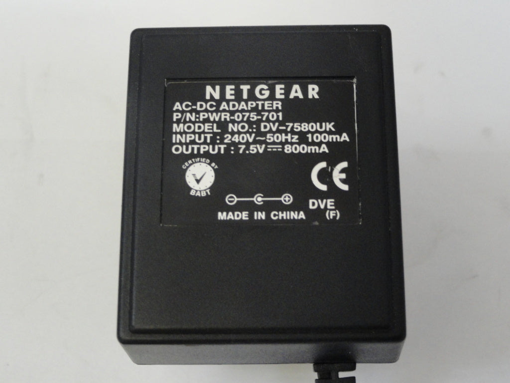 PR02467_PWR-075-701_NETGEAR, AC-DC Adapter, Input: 240V~50Hz - Image3