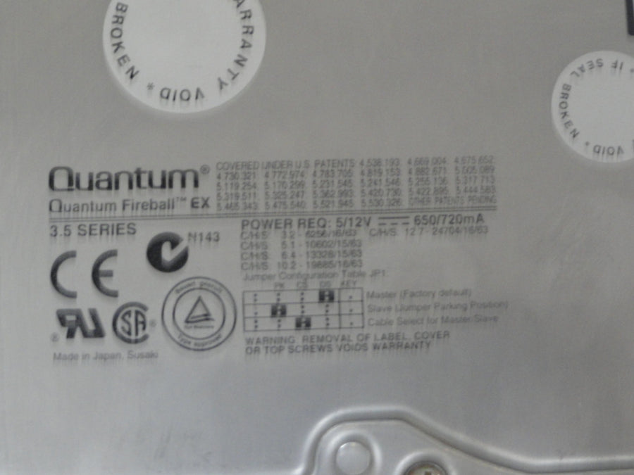 EX32A013 - HP/Quantum 3.2Gb 3.5" IDE HDD  - Refurbished
